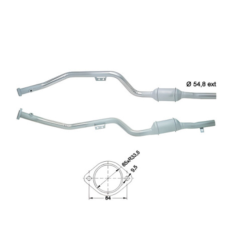 DPF i katalizatori Magnaflow za odredjen model Magnaflow Katalizator za MERCEDES | race-shop.hr