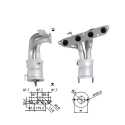 Magnaflow Katalizator za MG ROVER