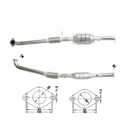 Magnaflow Katalizator za MG ROVER