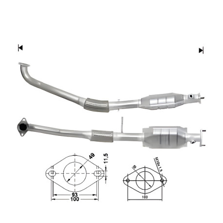 DPF i katalizatori Magnaflow za odredjen model Magnaflow Katalizator za MG ROVER | race-shop.hr