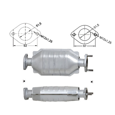 DPF i katalizatori Magnaflow za odredjen model Magnaflow Katalizator za MITSUBISHI | race-shop.hr