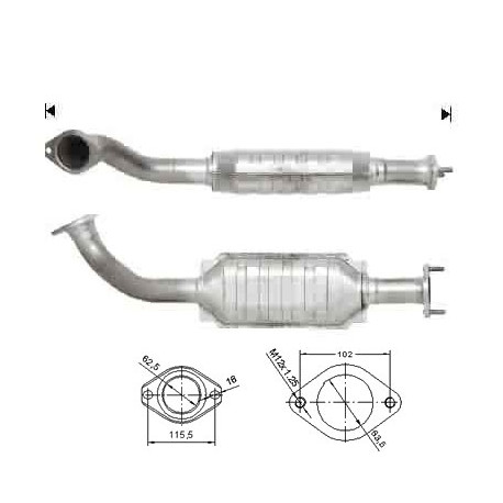 DPF i katalizatori Magnaflow za odredjen model Magnaflow Katalizator za MITSUBISHI | race-shop.hr