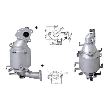 DPF i katalizatori Magnaflow za odredjen model Magnaflow Katalizator za NISSAN | race-shop.hr