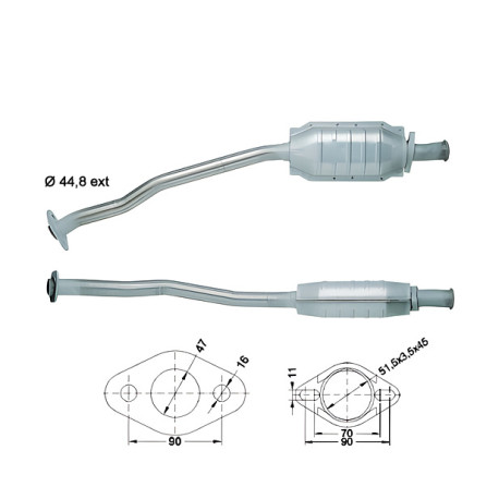 DPF i katalizatori Magnaflow za odredjen model Magnaflow Katalizator za OPEL | race-shop.hr