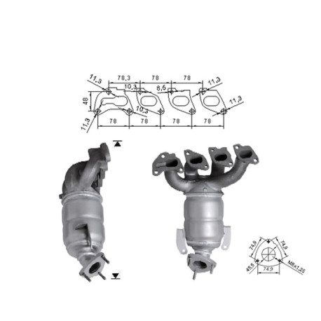 DPF i katalizatori Magnaflow za odredjen model Magnaflow Katalizator za OPEL | race-shop.hr