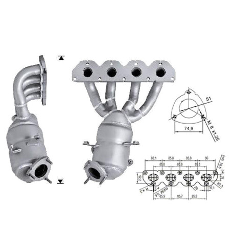 DPF i katalizatori Magnaflow za odredjen model Magnaflow Katalizator za OPEL | race-shop.hr