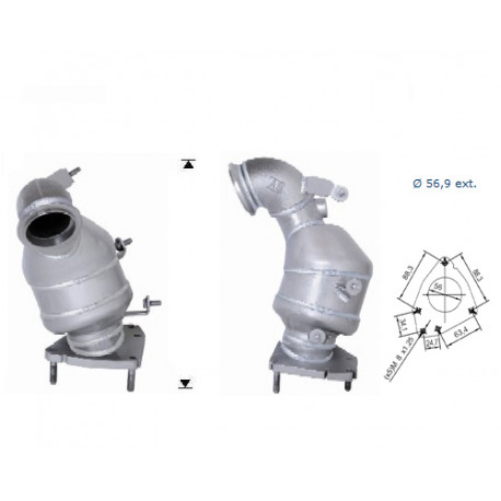 DPF i katalizatori Magnaflow za odredjen model Magnaflow Katalizator za OPEL | race-shop.hr