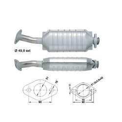 Magnaflow Katalizator za OPEL