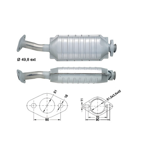 DPF i katalizatori Magnaflow za odredjen model Magnaflow Katalizator za OPEL | race-shop.hr
