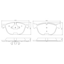 Pedders 6720051E SportsRyder EURO Kevlar Ceramic kočione pločice