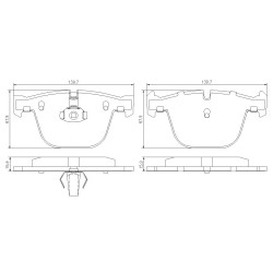 Pedders 6720039E SportsRyder EURO Kevlar Ceramic kočione pločice