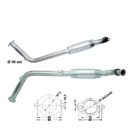DPF i katalizatori Magnaflow za odredjen model Magnaflow Katalizator za OPEL | race-shop.hr