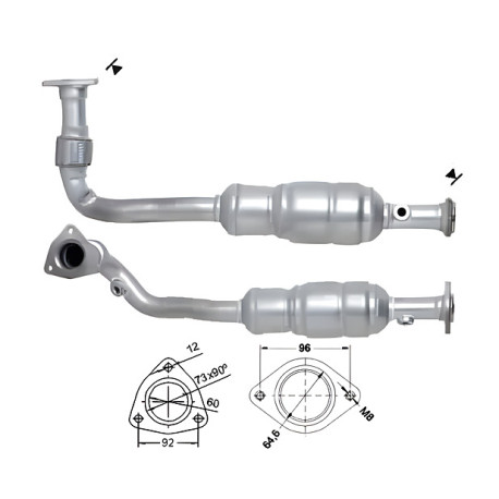 DPF i katalizatori Magnaflow za odredjen model Magnaflow Katalizator za OPEL | race-shop.hr