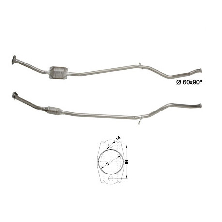 DPF i katalizatori Magnaflow za odredjen model Magnaflow Katalizator za PEUGEOT | race-shop.hr