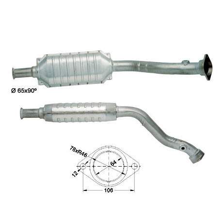 DPF i katalizatori Magnaflow za odredjen model Magnaflow Katalizator za PEUGEOT | race-shop.hr