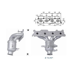 Magnaflow Katalizator za PEUGEOT
