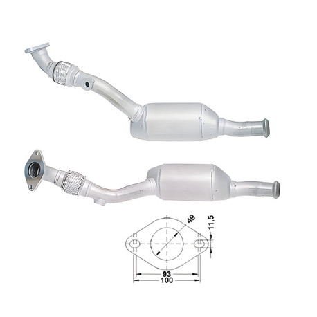 DPF i katalizatori Magnaflow za odredjen model Magnaflow Katalizator za RENAULT | race-shop.hr