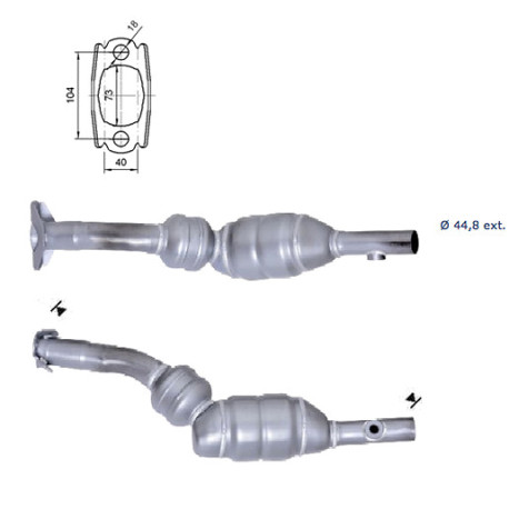 DPF i katalizatori Magnaflow za odredjen model Magnaflow Katalizator za RENAULT | race-shop.hr