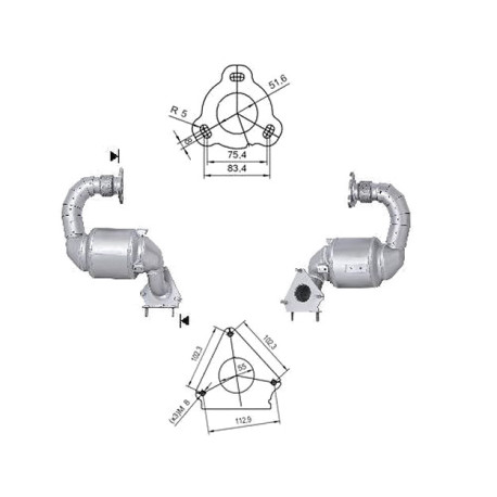 DPF i katalizatori Magnaflow za odredjen model Magnaflow Katalizator za RENAULT | race-shop.hr