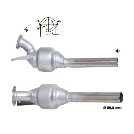 DPF i katalizatori Magnaflow za odredjen model Magnaflow Katalizator za RENAULT | race-shop.hr