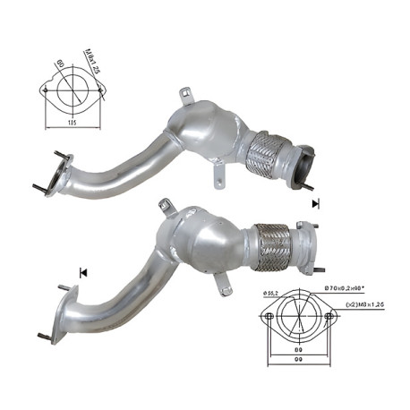 DPF i katalizatori Magnaflow za odredjen model Magnaflow Katalizator za RENAULT | race-shop.hr