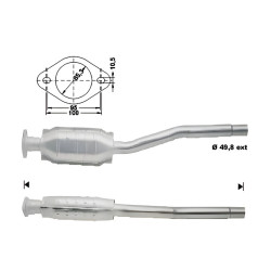 Magnaflow Katalizator za RENAULT