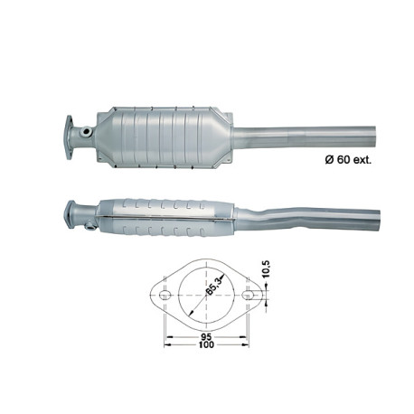 DPF i katalizatori Magnaflow za odredjen model Magnaflow Katalizator za RENAULT | race-shop.hr