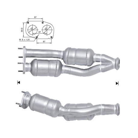 DPF i katalizatori Magnaflow za odredjen model Magnaflow Katalizator za RENAULT | race-shop.hr
