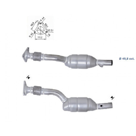 DPF i katalizatori Magnaflow za odredjen model Magnaflow Katalizator za RENAULT | race-shop.hr