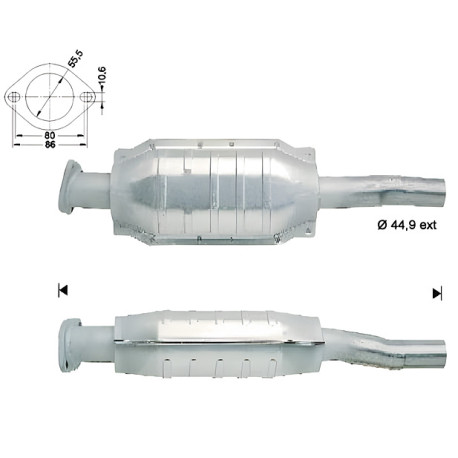 DPF i katalizatori Magnaflow za odredjen model Magnaflow Katalizator za RENAULT | race-shop.hr