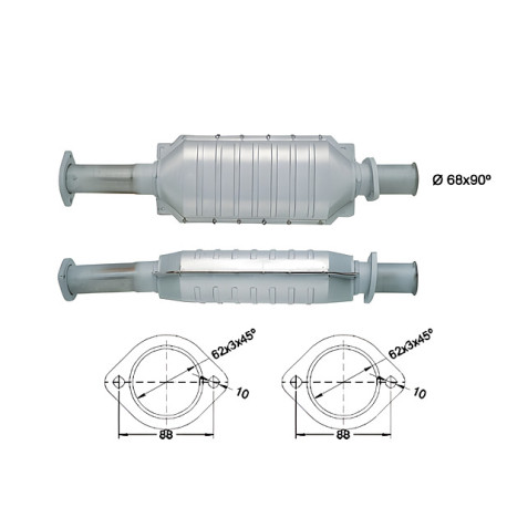 DPF i katalizatori Magnaflow za odredjen model Magnaflow Katalizator za SAAB | race-shop.hr
