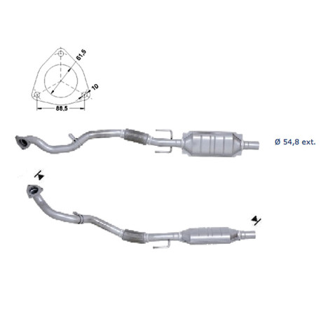 DPF i katalizatori Magnaflow za odredjen model Magnaflow Katalizator za SAAB | race-shop.hr