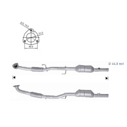 Magnaflow Katalizator za SEAT SKODA VOLKSWAGEN