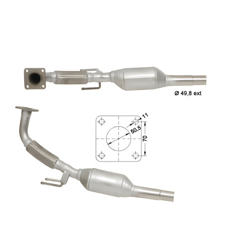 DPF i katalizatori Magnaflow za odredjen model Magnaflow Katalizator za SEAT VOLKSWAGEN | race-shop.hr