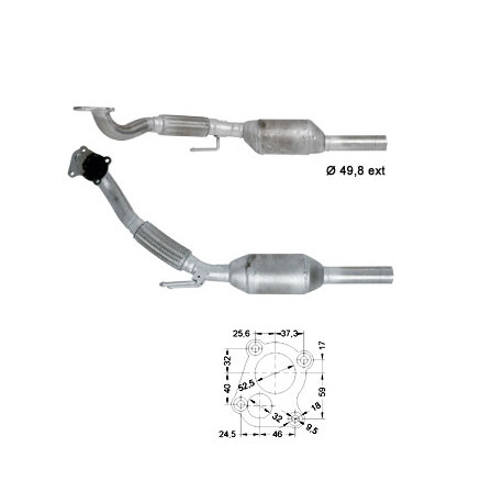 DPF i katalizatori Magnaflow za odredjen model Magnaflow Katalizator za SEAT VOLKSWAGEN | race-shop.hr