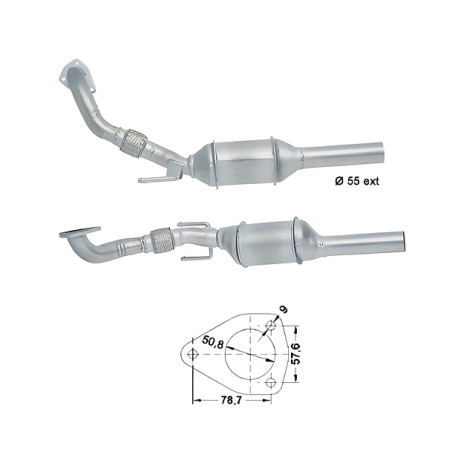 DPF i katalizatori Magnaflow za odredjen model Magnaflow Katalizator za SEAT VOLKSWAGEN | race-shop.hr