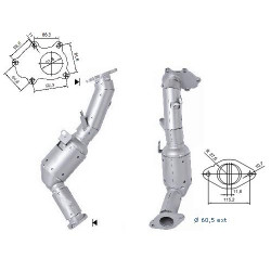 Magnaflow Katalizator za SUBARU