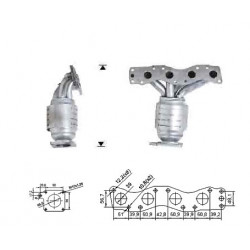 Magnaflow Katalizator za SUBARU SUZUKI