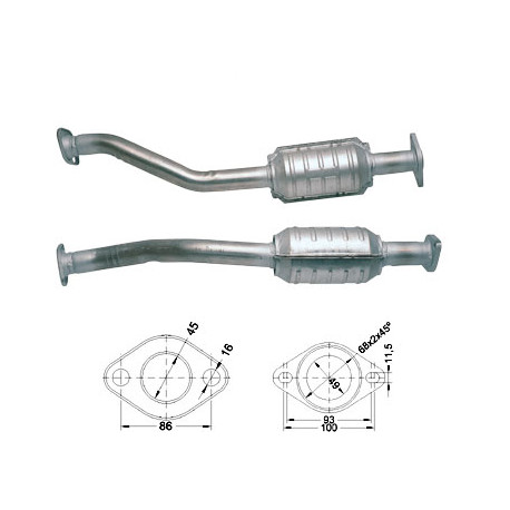 DPF i katalizatori Magnaflow za odredjen model Magnaflow Katalizator za SUZUKI | race-shop.hr