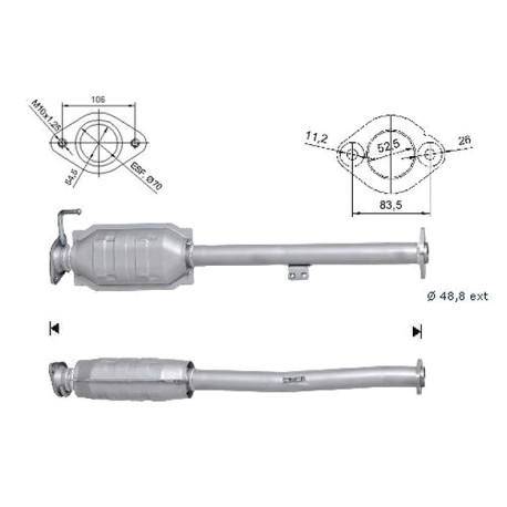 DPF i katalizatori Magnaflow za odredjen model Magnaflow Katalizator za SUZUKI | race-shop.hr