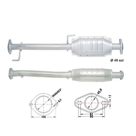 DPF i katalizatori Magnaflow za odredjen model Magnaflow Katalizator za SUZUKI | race-shop.hr