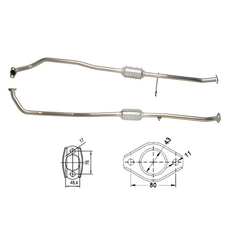 DPF i katalizatori Magnaflow za odredjen model Magnaflow Katalizator za SUZUKI | race-shop.hr