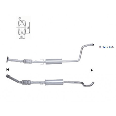 DPF i katalizatori Magnaflow za odredjen model Magnaflow Katalizator za TOYOTA | race-shop.hr