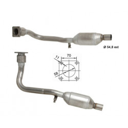 Magnaflow Katalizator za VOLKSWAGEN