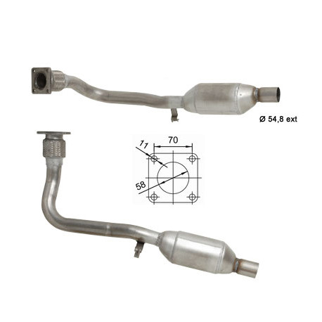 DPF i katalizatori Magnaflow za odredjen model Magnaflow Katalizator za VOLKSWAGEN | race-shop.hr