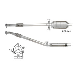 Magnaflow Katalizator za VOLKSWAGEN
