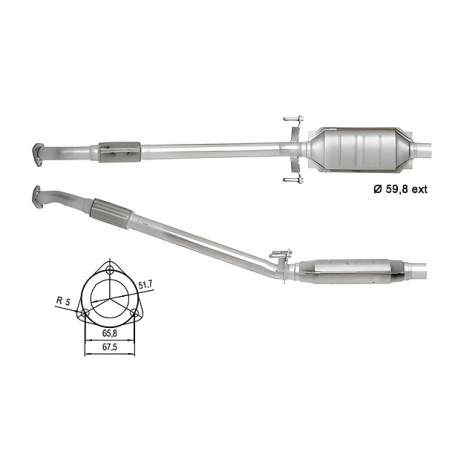 DPF i katalizatori Magnaflow za odredjen model Magnaflow Katalizator za VOLKSWAGEN | race-shop.hr