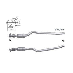 Magnaflow Katalizator za VOLKSWAGEN