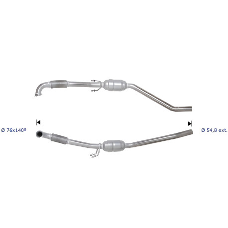DPF i katalizatori Magnaflow za odredjen model Magnaflow Katalizator za VOLKSWAGEN | race-shop.hr