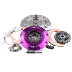 KSU20522-2B Xtreme Performance 200mm Sprung Ceramic Twin Plate Clutch Kit Incl Flywheel 1200Nm